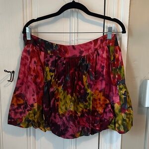 Trina Turk Floral Multicolor Women's Bubble Skirt
